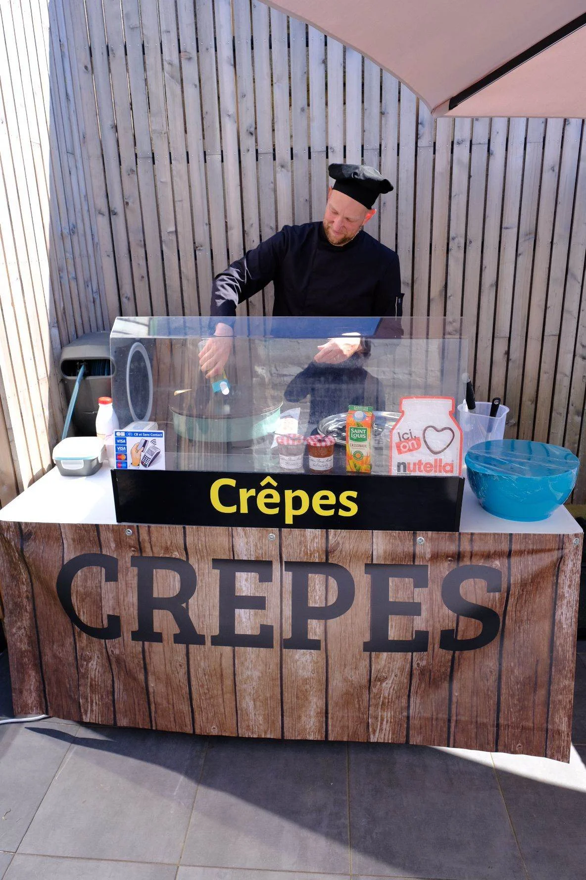 Carousel crêpe